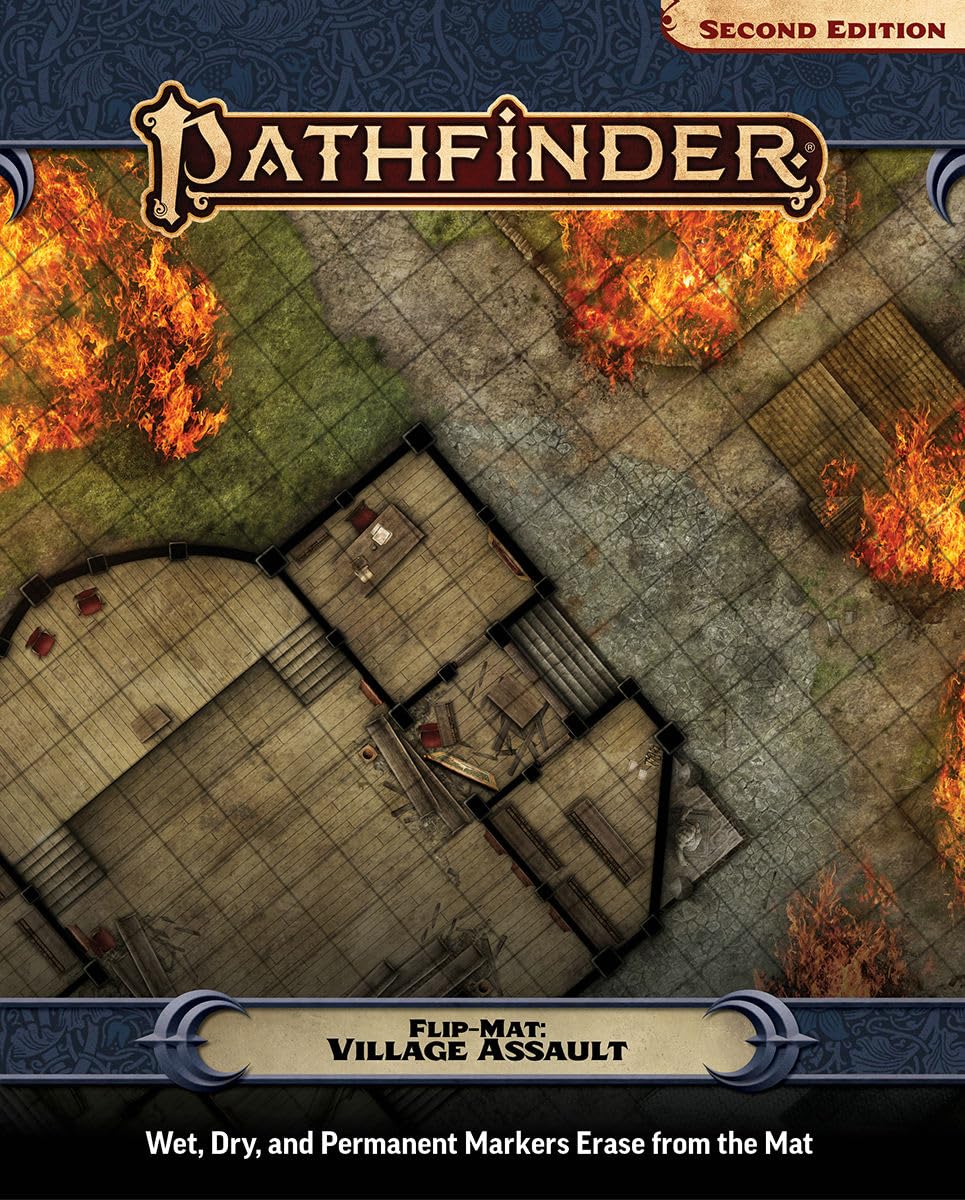 Pathfinder: Flip-Mat - Village Assault (ONLINE ORDER ONLY)