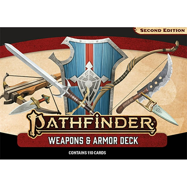 Pathfinder: Weapons & Armor Deck (ONLINE ORDER ONLY)