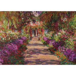 Pathway in Monet's Garden at Giverny 1000 Piece Jigsaw Puzzle Piatnik (ONLINE ORDER ONLY)