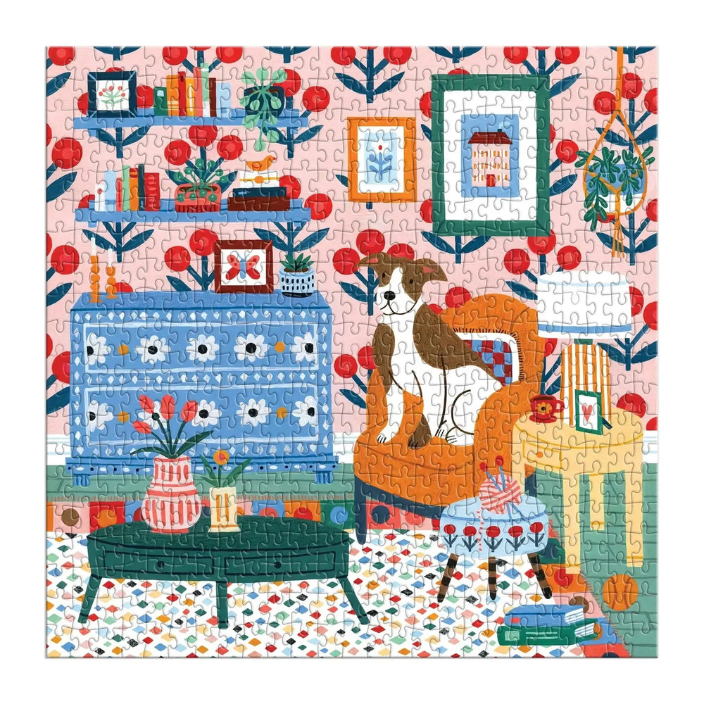 Pattern & Petal 500 Piece Jigsaw Puzzle Galison
