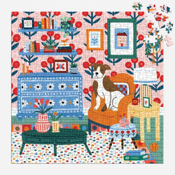Pattern & Petal 500 Piece Jigsaw Puzzle Galison