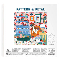 Pattern & Petal 500 Piece Jigsaw Puzzle Galison