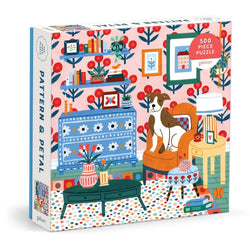 Pattern & Petal 500 Piece Jigsaw Puzzle Galison