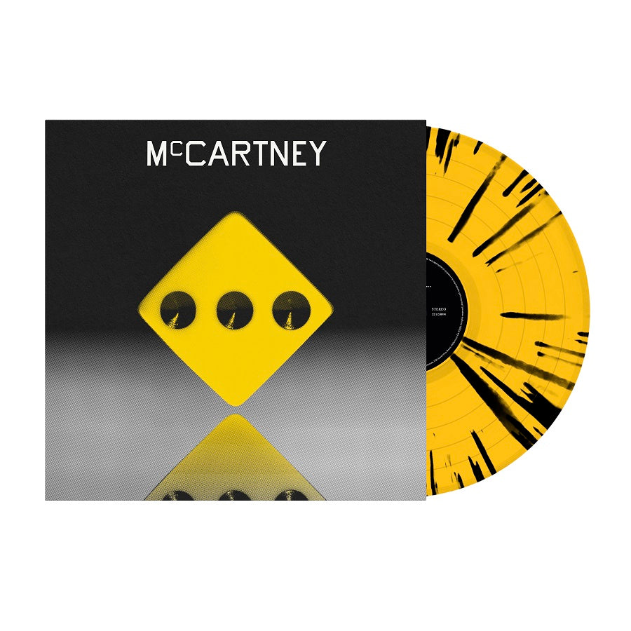 McCartney III [3333 Edition] [Yellow/Black Splatter LP] [Vinyl] (ONLINE ORDER ONLY)