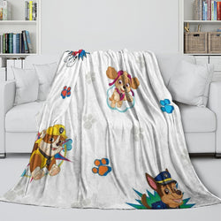 Paw Patrol 2025 Blanket Flannel Throw Room Decoration (ONLINE ORDER ONLY)