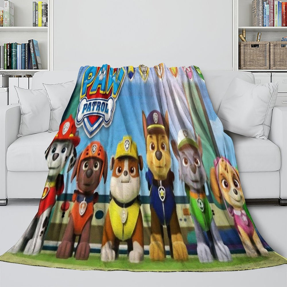 Paw Patrol 2025 Blanket Flannel Throw Room Decoration (ONLINE ORDER ONLY)