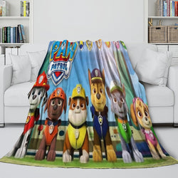 Paw Patrol 2025 Blanket Flannel Throw Room Decoration (ONLINE ORDER ONLY)