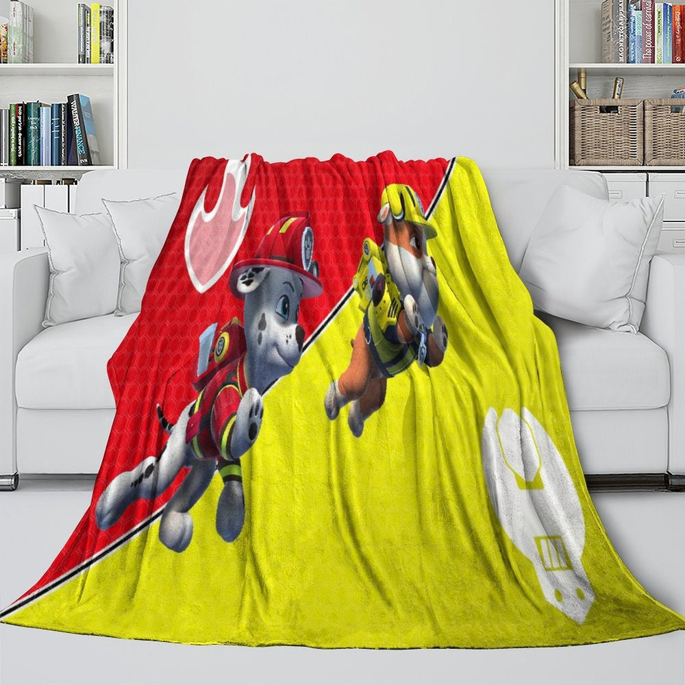 Paw Patrol 2025 Blanket Flannel Throw Room Decoration (ONLINE ORDER ONLY)