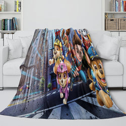 Paw Patrol 2025 Blanket Flannel Throw Room Decoration (ONLINE ORDER ONLY)