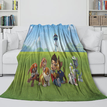 Paw Patrol 2025 Blanket Kids Flannel Throw Room Decoration (ONLINE ORDER ONLY)