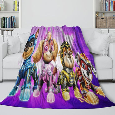 Paw Patrol 2025 Blanket Kids Flannel Throw Room Decoration (ONLINE ORDER ONLY)