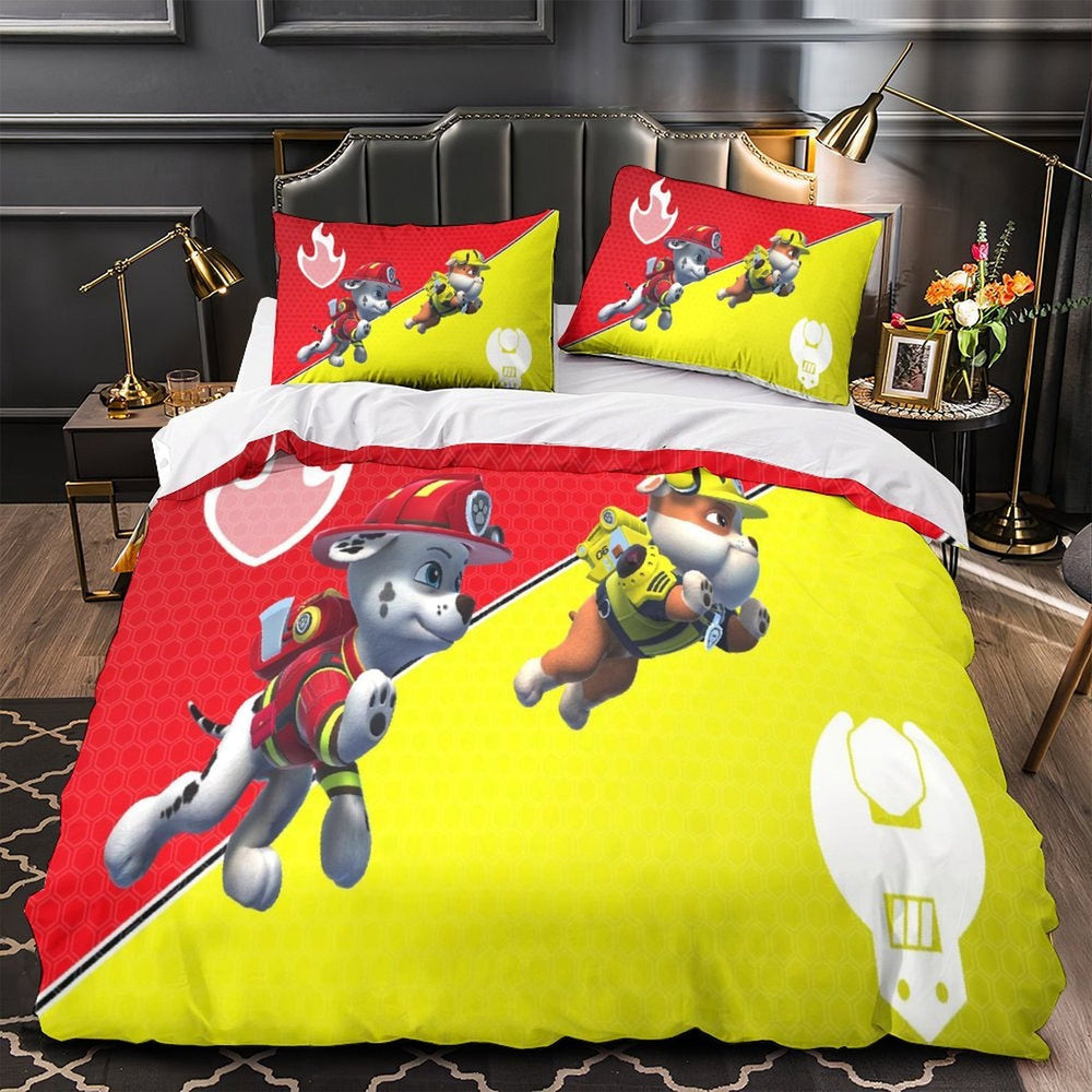 Paw Patrol 2025 Duvet Cover Pattern Bedding Set Without Filler (ONLINE ORDER ONLY)