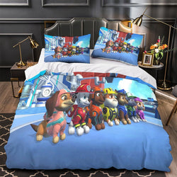 Paw Patrol 2025 Duvet Cover Pattern Bedding Set Without Filler (ONLINE ORDER ONLY)