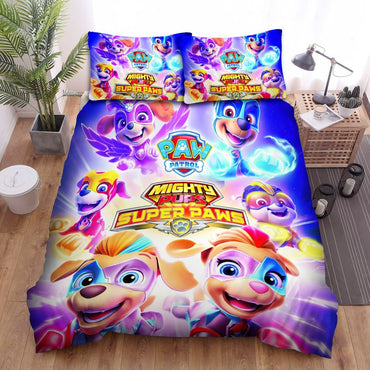 Paw Patrol Mighty Pups Super Paws Bedding Set Duvet Covers Without Filler (ONLINE ORDER ONLY)