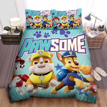 Paw Patrol Pawsome Bedding Set Duvet Covers Without Filler (ONLINE ORDER ONLY)