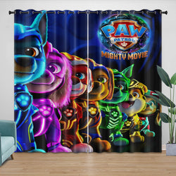 Paw Patrol The Mighty Movie Curtains Kids Blackout Window Drapes (Online Order Only)