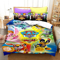 Paw Patrol mighty pups Bedding Set Quilt Cover Without Filler (Online Order Only)