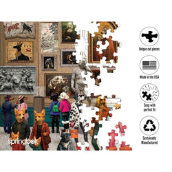 Paws & Portraits 1000 Piece Jigsaw Puzzle Springbok