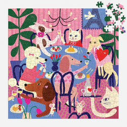 Paws for Love 500 Piece Jigsaw Puzzle Galison