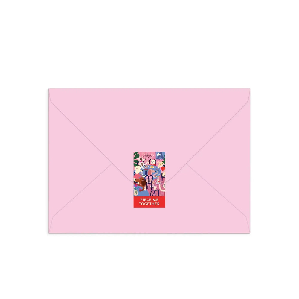 Paws for Love Greeting Card 60 Piece Jigsaw Puzzle Galison (ONLINE ORDER ONLY)