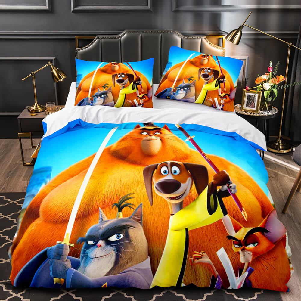 Paws of Fury The Legend of Hank Bedding Set Quilt Duvet (Online Order Only)