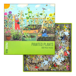 Pawted Plants 500 Piece Jigsaw Puzzle PuzzleFolk (ONLINE ORDER ONLY)