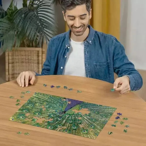 Peacock 500 Piece Jigsaw Puzzle Ravensburger
