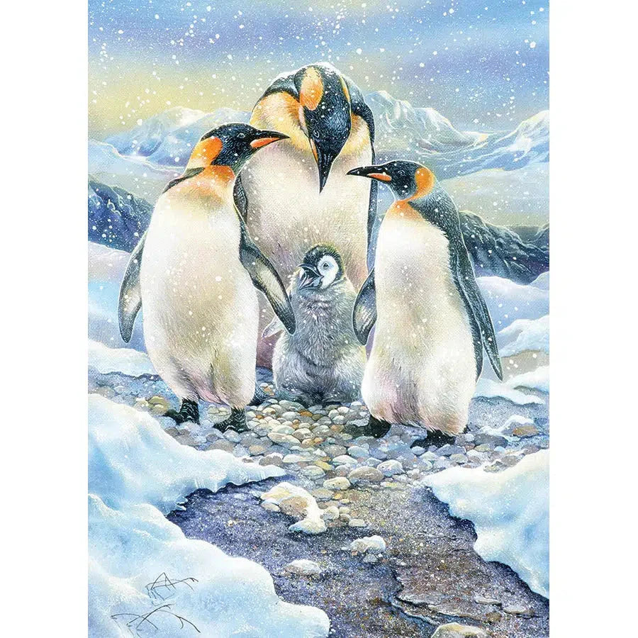 Penguin Family 350 Piece Family Jigsaw Puzzle Cobble Hill (ONLINE ORDER ONLY)