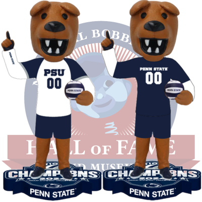 The Nittany Lion Penn State Nittany Lions 2024 Women's Volleyball National Champions Bobbleheads (Presale) (ONLINE ORDER ONLY)