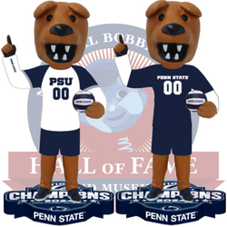 The Nittany Lion Penn State Nittany Lions 2024 Women's Volleyball National Champions Bobbleheads (Presale) (ONLINE ORDER ONLY)