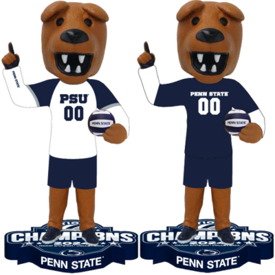 The Nittany Lion Penn State Nittany Lions 2024 Women's Volleyball National Champions Bobbleheads (Presale) (ONLINE ORDER ONLY)
