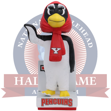 Penny the Penguin Youngstown State Penguins Female Mascot Bobblehead (ONLINE ORDER ONLY)