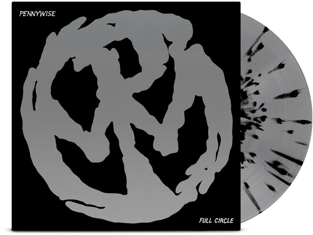Pennywise - Full Circle (Silver & Black Splatter) [Vinyl] (ONLINE ORDER ONLY)