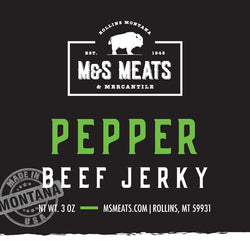 Pepper Beef Jerky (ONLINE ORDER ONLY)