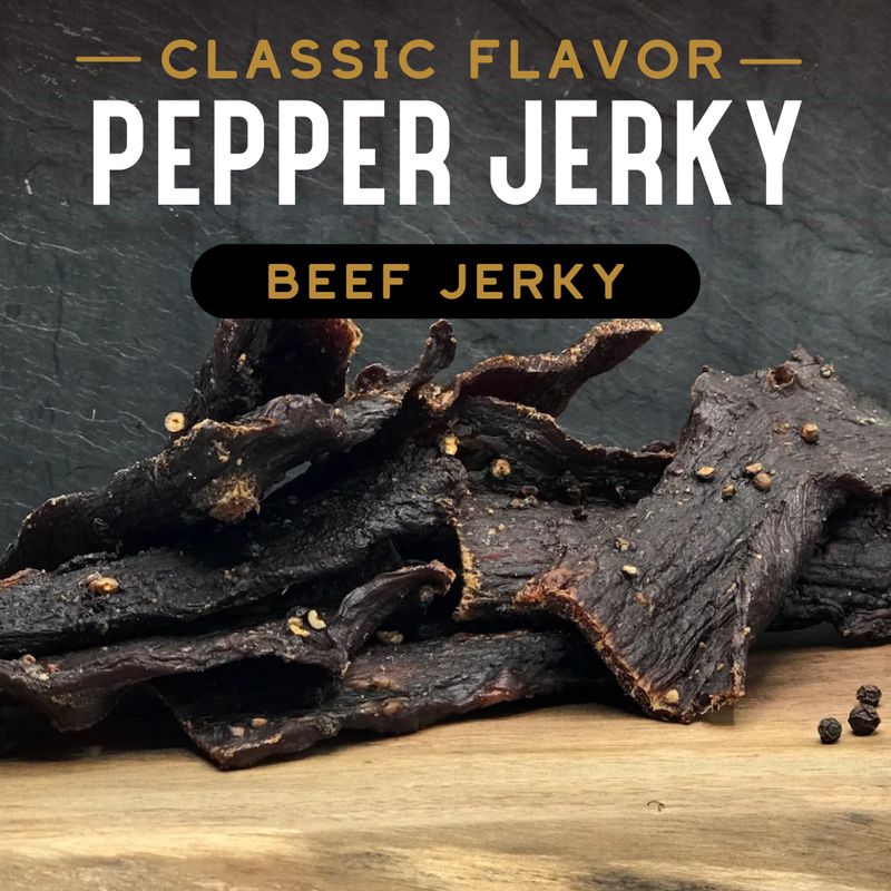 Pepper Beef Jerky (ONLINE ORDER ONLY)