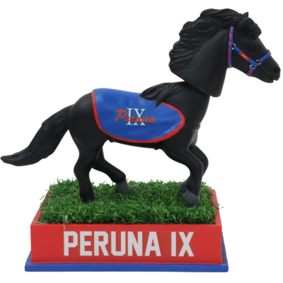 Peruna IX SMU Mustangs Live Mascot Bobblehead (Presale) (ONLINE ORDER ONLY)