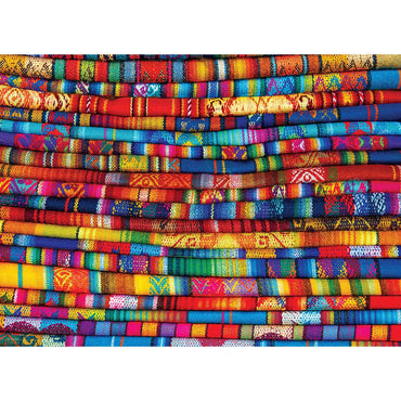 Peruvian Blankets 1000 Piece Jigsaw Puzzle Eurographics (ONLINE ORDER ONLY)