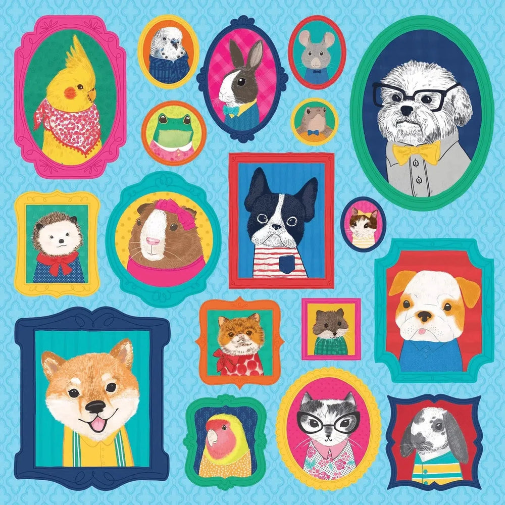 Pet Portraits 500 Piece Jigsaw Puzzle Mudpuppy (ONLINE ORDER ONLY)