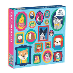 Pet Portraits 500 Piece Jigsaw Puzzle Mudpuppy (ONLINE ORDER ONLY)
