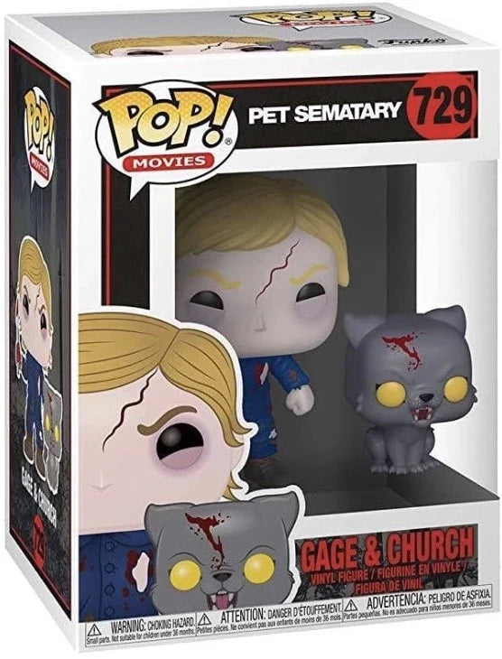 Funko POP! Movies: Pet Semetary - Gage & Church 729 (ONLINE ORDER ONLY)