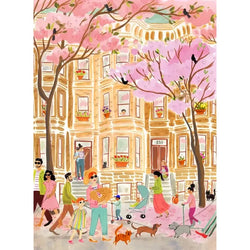 Petals & Pavement 500 Piece Jigsaw Puzzle PuzzleFolk