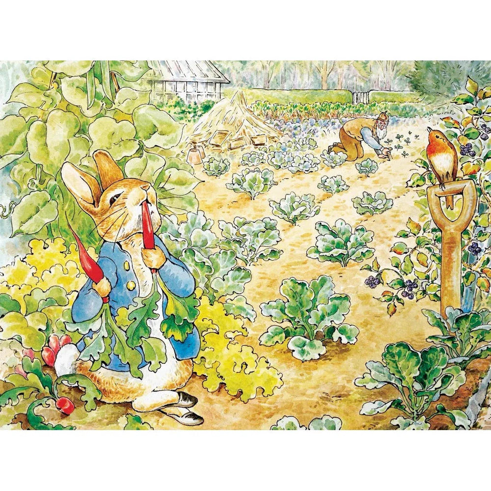 Peter Rabbit's Garden Snack 500 Piece Jigsaw Puzzle NYPC (ONLINE ORDER ONLY)