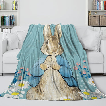 Peter Rabbit Blanket Flannel Throw Room Decoration (Online Order Only)