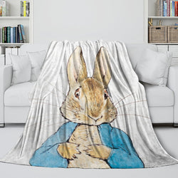 Peter Rabbit Blanket Flannel Throw Room Decoration (Online Order Only)