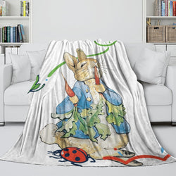 Peter Rabbit Blanket Flannel Throw Room Decoration (Online Order Only)