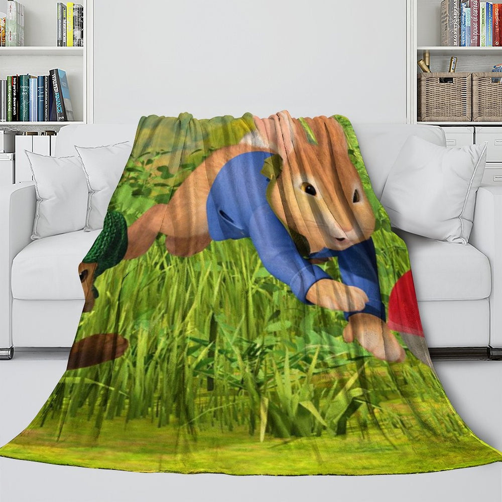 Peter Rabbit Blanket Flannel Throw Room Decoration (Online Order Only)