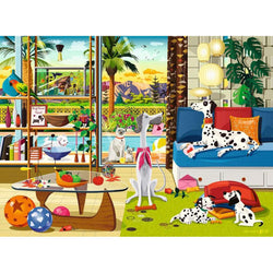 Pets of Palm Springs 500 Piece Jigsaw Puzzle Ravensburger (ONLINE ORDER ONLY)