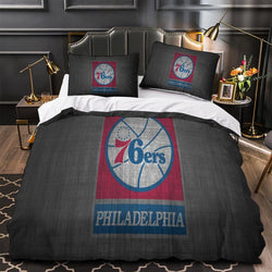 Philadelphia 76ers Bedding Set Duvet Cover Without Filler (Online Order Only)