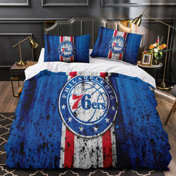 Philadelphia 76ers Bedding Set Duvet Cover Without Filler (Online Order Only)