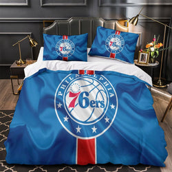 Philadelphia 76ers Bedding Set Duvet Cover Without Filler (Online Order Only)